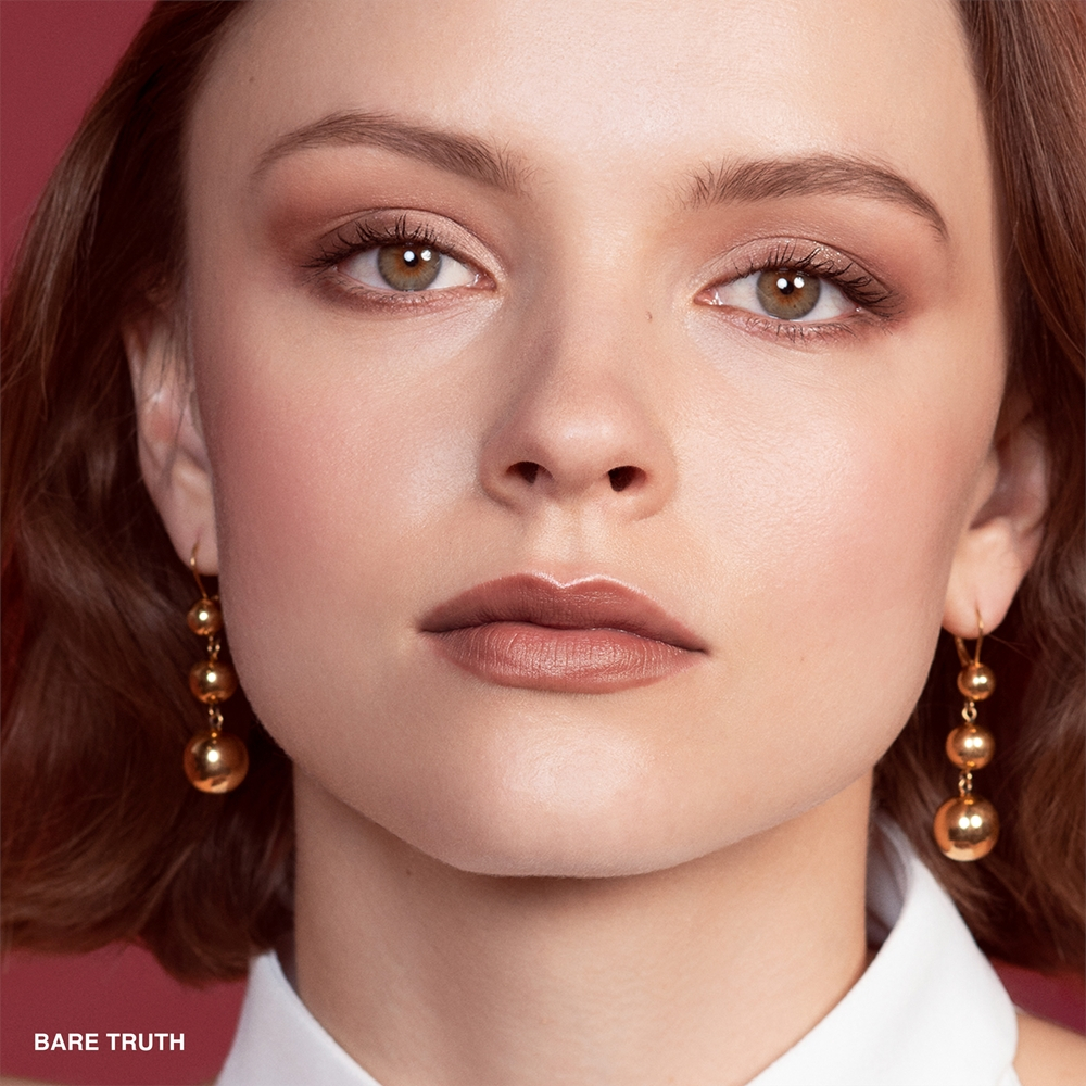 Bobbi Brown Luxe Shine Intense - Увлажняющая блестящая помада оттенок BARE TRUTH, 2 g