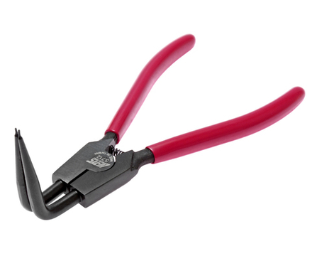 Съемник колец стопорных внешних 225мм изогнутый удлиненный JTC