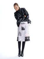 Леггинсы из трикотажа со штрипками "(dis)balance" черные