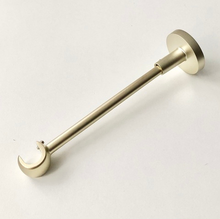 Кронштейн Ост для кованого карниза d20 однорядный, цвет шампань