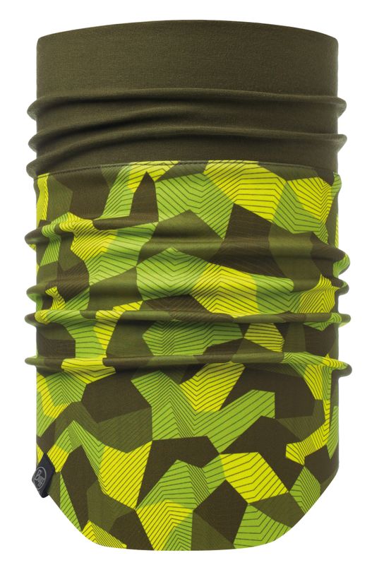 Шарф-маска непродуваемый Buff Block Camo Green Фото 1