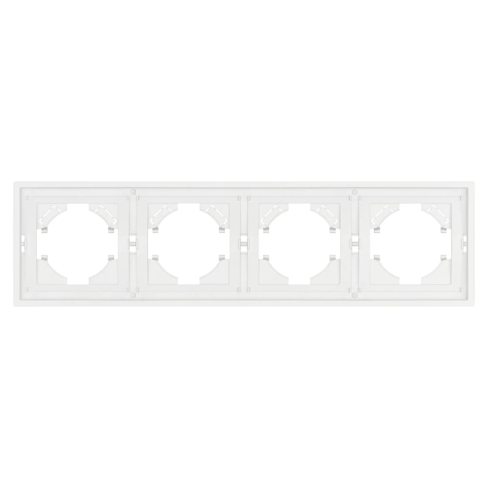 Рамка пластиковая FRM-TENDO-SFPL-4-WH (Arlight, -) 054656
