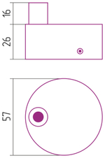 Короб скрытого подключения для ПС