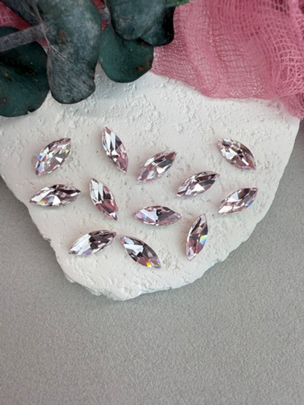 Наветт Navette 15*7 мм, Light Rose