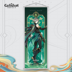 Гобелен "Genshin Impact / Геншин" 70х25 см