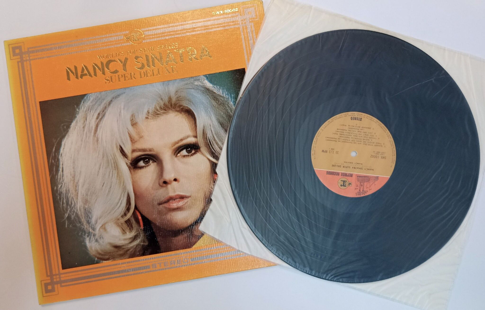 Винтажная виниловая пластинка LP Nancy Sinatra Super Deluxe (Japan 1970)