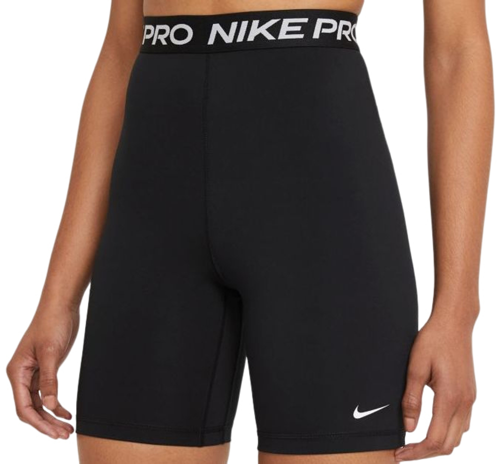 Женские теннисные шорты Nike Pro 365 Short 7in Hi Rise W - black/white