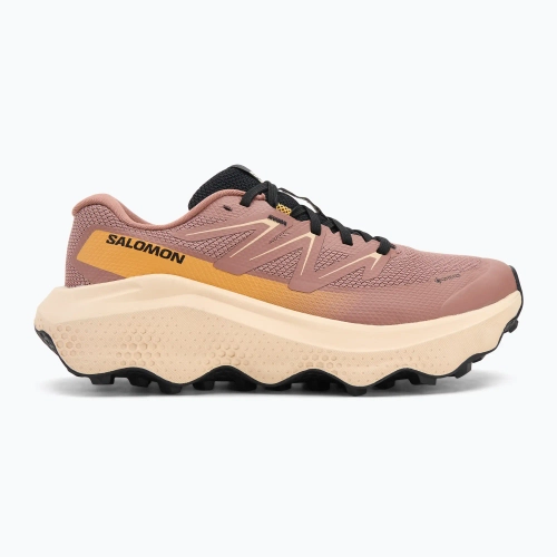 Женские Кроссовки для бега Salomon Ultra Flow 2 GTX burlwood/tender peach/warm apricot