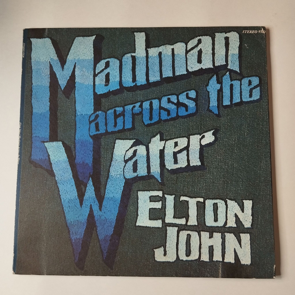 Винтажная виниловая пластинка LP Elton John Madman Across The Water (USA 1971) Tiny Dancer