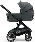 Коляска Agex Prima Pro 3 в 1 с автокреслом i-Safe S Black APP633 Grey (Серый)