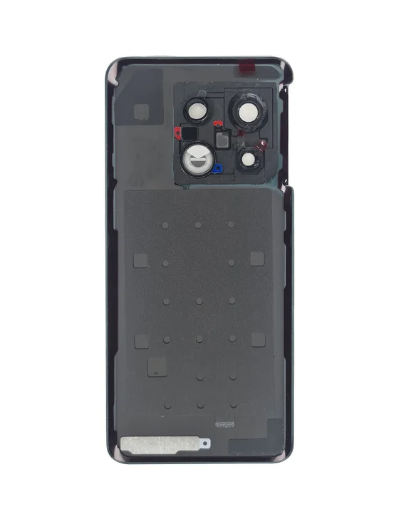 Задняя крышка для OnePlus 10 Pro белая (White Panda) со стеклом камеры