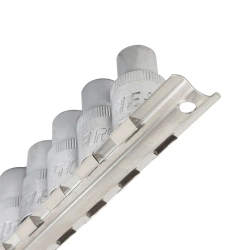 Набор головок 12пр. 1/2''12гр.(10-19,22,24мм), на планке Forsage F-4121-9
