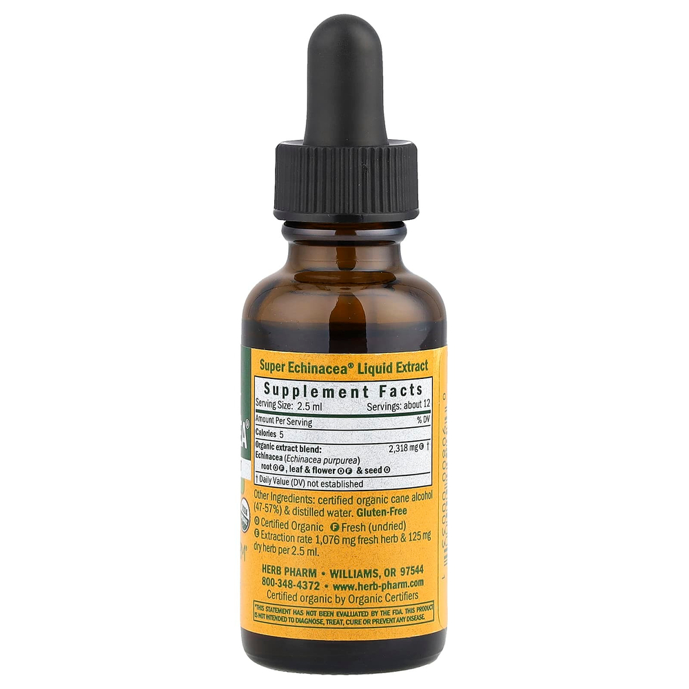 Herb Pharm, Super Echinacea®, 30 мл (1 жидк. унция)
