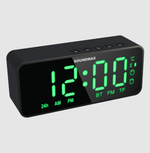 Радиочасы-будильник SOUNDMAX SM-1520 зеленое свечение