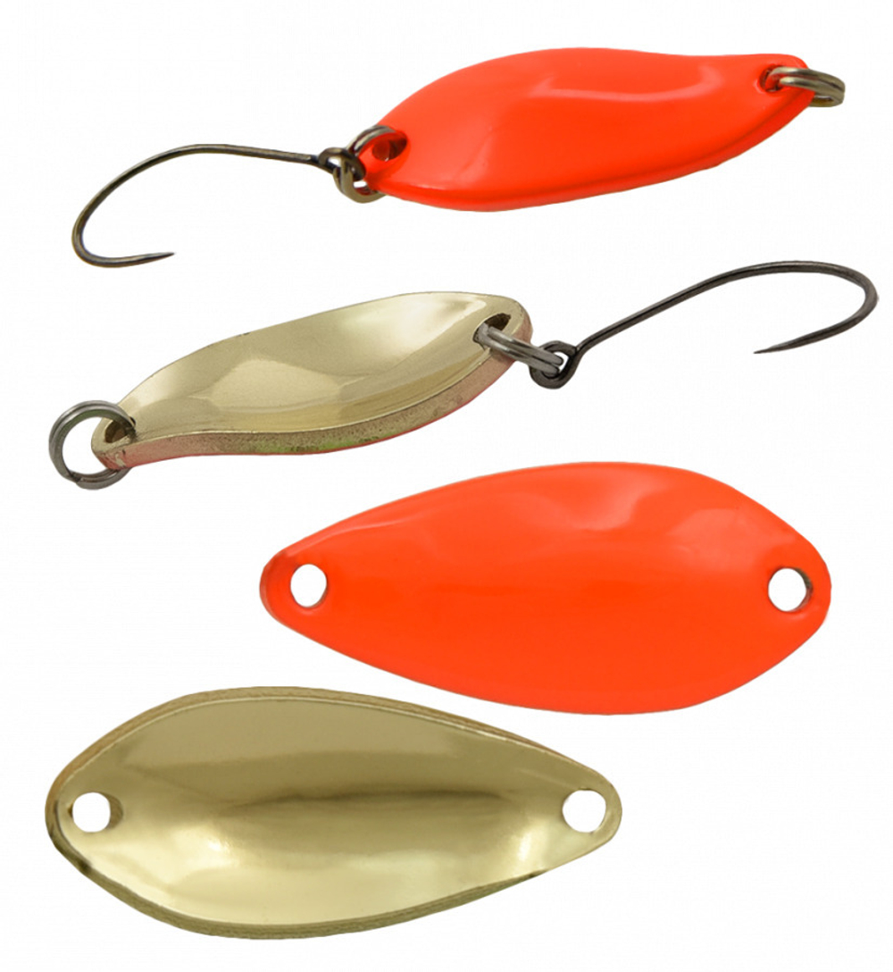 Блесна колеблющаяся для рыбалки на форель окуня голавля LureMax Dotty колебалка