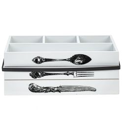 GAEM Поставка для столовых приборов, L27 W14 H11 см