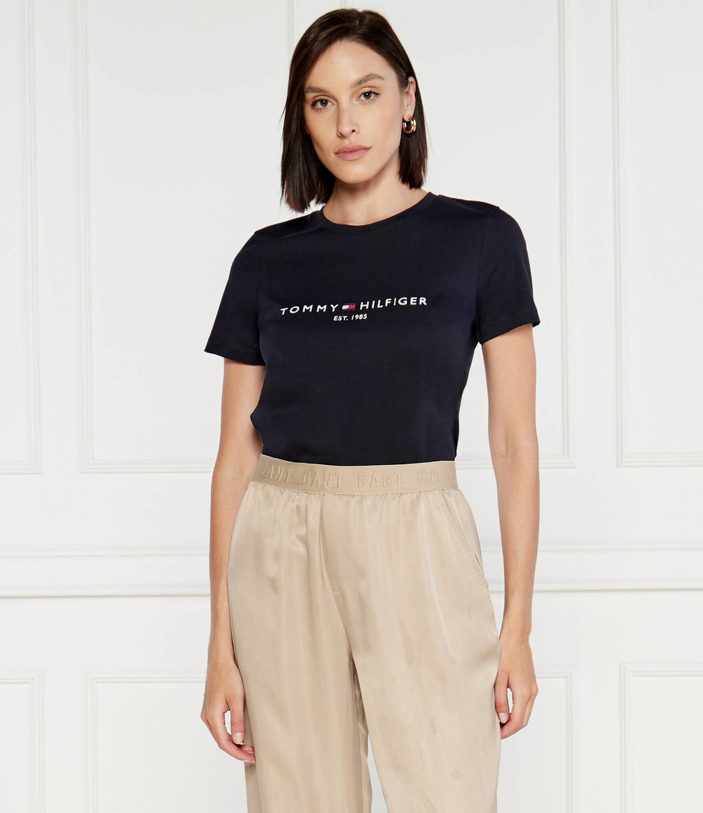 футболка Tommy Hilfiger - темно-синий(WW0WW31999)