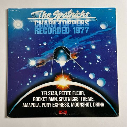 Винтажная виниловая пластинка LP The Spotnicks Chart Toppers Recorded 1977 (Japan 1978) (No Obi)
