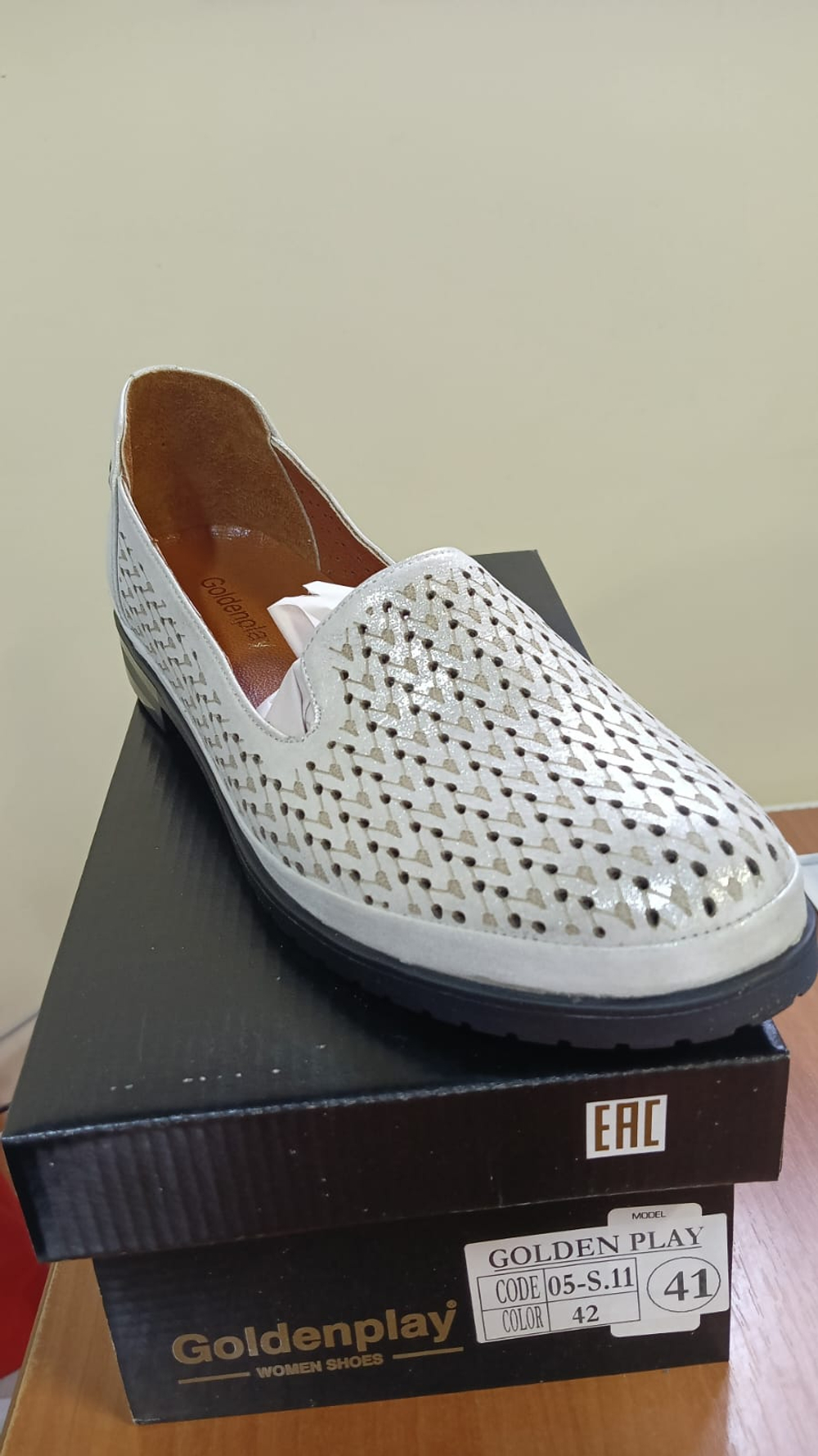 Туфли женские летние GOLDEN PLAY 05-S11-42
