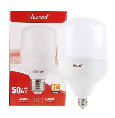 Lezard LED T светодиодная лампа T140 50W 6400K E27 (464 T140 2750)