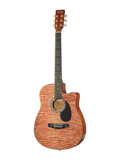 LF-3800CT-N Фольковая гитара вырез HOMAGE