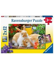 Puzzle Kleine Kuschelzeit 2x12 pcs