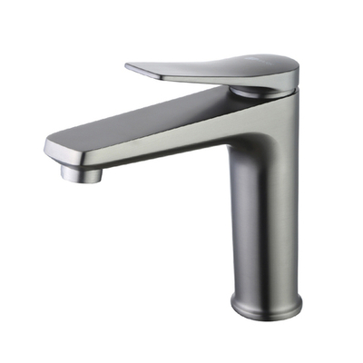 смеситель раковина LEMARK Bronx средний, монолитный, графит, LM3737GM