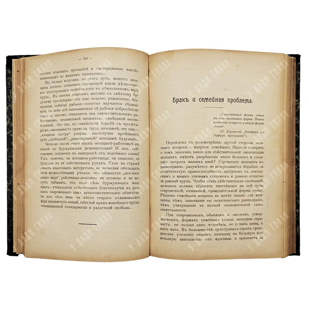 Коллонтай А. Социальные основы женского вопроса. СПБ. Знание. 1909
