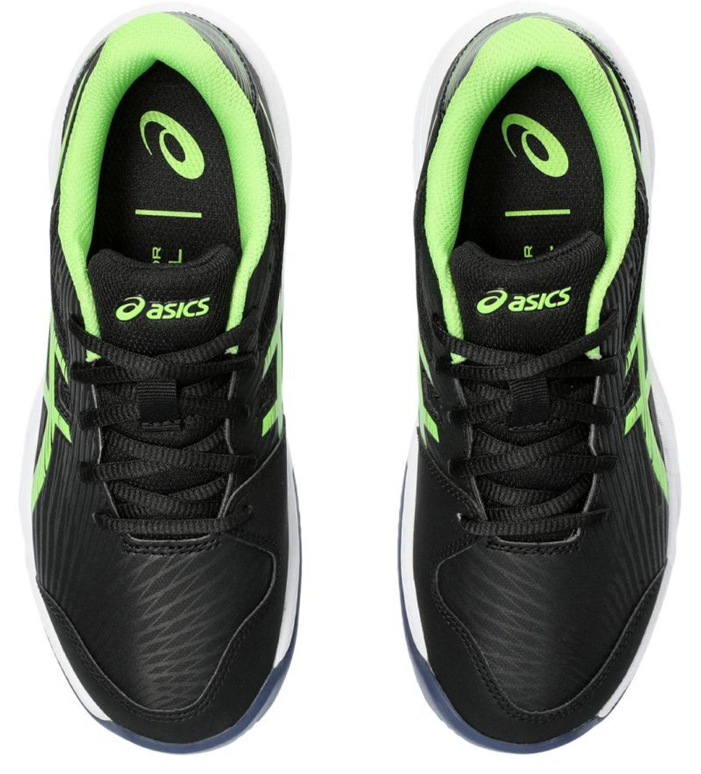 Детские  кросовки для Padel Asics Gel-Game 9 Padel - black/electric lime