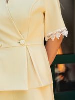 Костюм Золотая эпоха (нежно-желтый) К15994-5М LT Collection