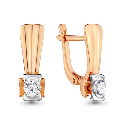 941473к Серьги из Золота с бриллиантами