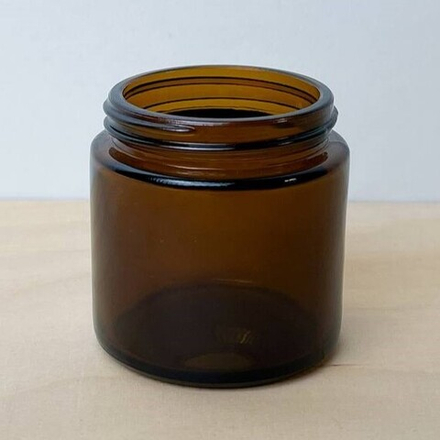 Банка резьбовая 100мл (коричневая)