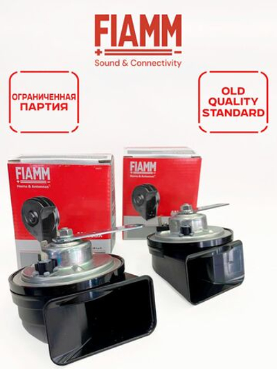 Звуковые сигналы для LADA Vesta/Granta/Niva FIAMM AM80SX 932039/932040Z 405-495Hz (к-т 2шт. с переходником)