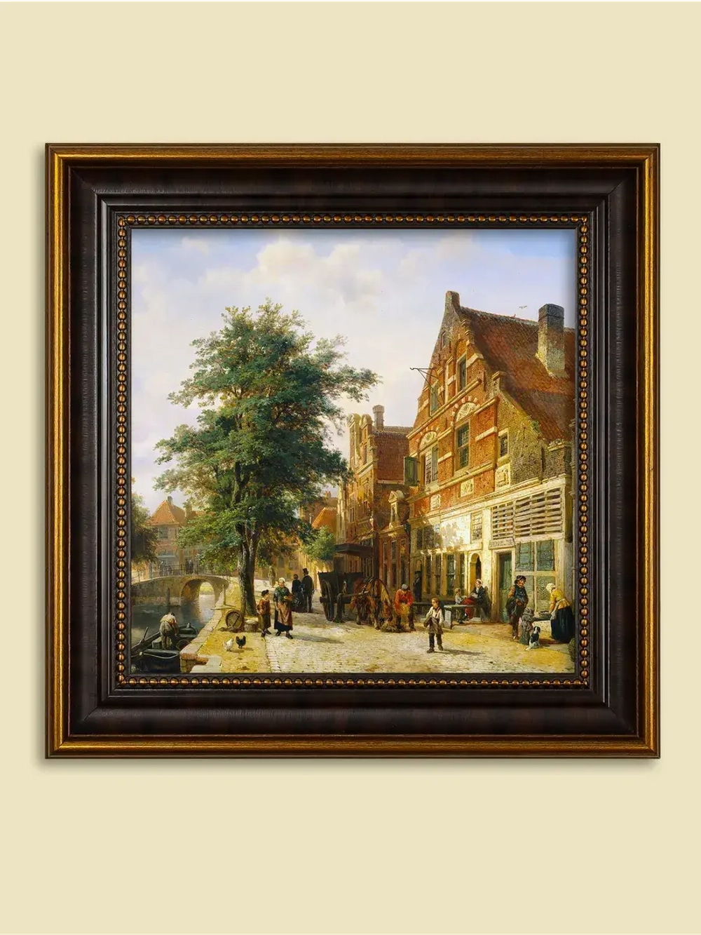 Картина серии "Голландия" настенная для интерьера 26*26 см