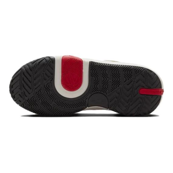 NIKE Team Hustle D 11 Детские баскетбольные кроссовки Низкие Белый/Металл Золотой/Университетский Красный/Черный Унисекс