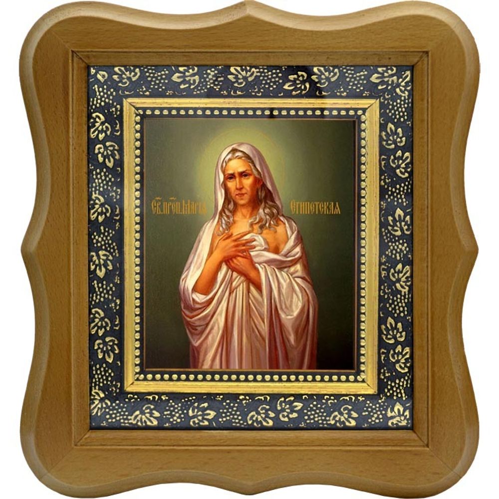 Мария Египетская Преподобная. Икона на холсте