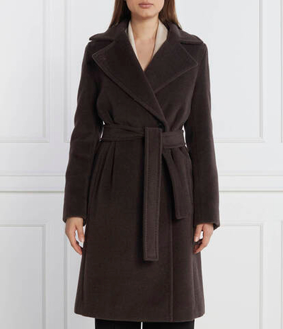 Хлопковое пальто ontario Marella - коричневый(30161136)