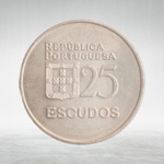 Portugal, 25 Escudos, 1981, VF