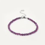 Браслет на ногу Facets RED