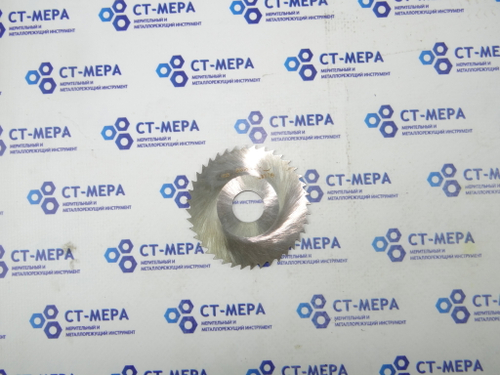 Фреза отрезная по металлу 63х1.4х16мм. z=40 Р6М5 с фаской без ш/п