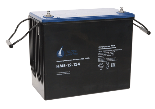 Аккумулятор Парус Электро HMS-12-134