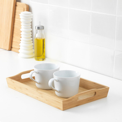 IKEA FRUKTSKAL  (ИКЕА ФРУКТСКАЛ)  -  Поднос, бамбук, 35x23 см