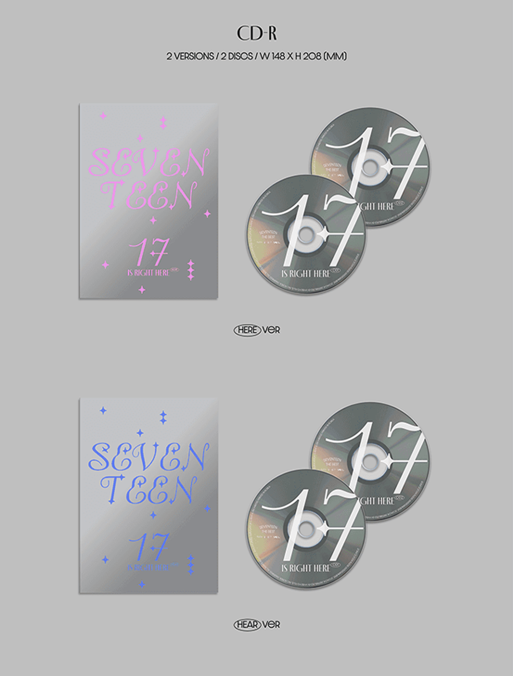 Альбом SEVENTEEN - Best album '17 IS RIGHT HERE'