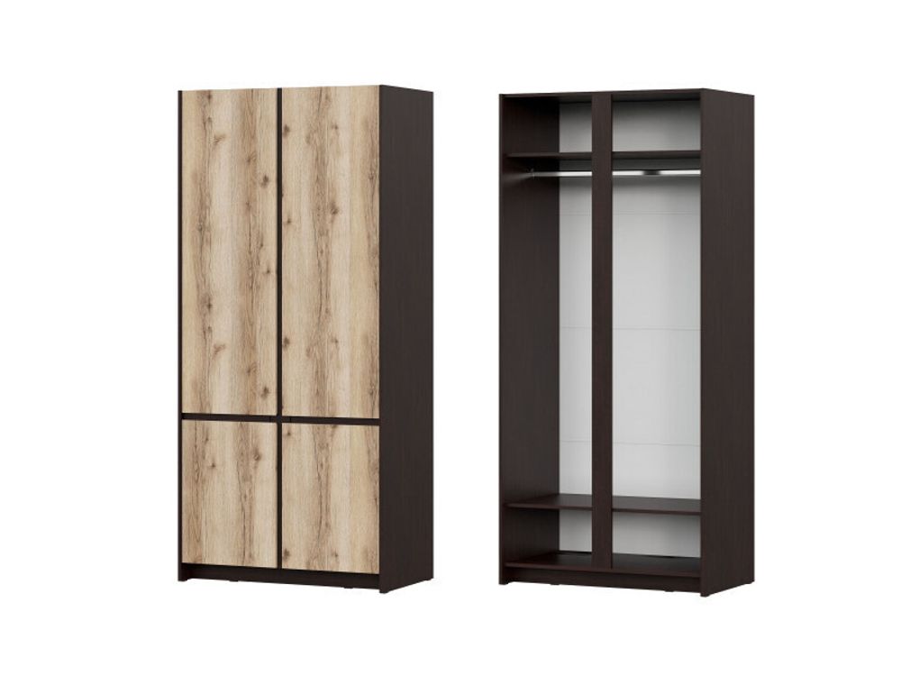 Модульная система ПРАГА Шкаф двухстворчатый