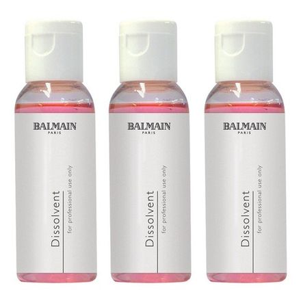 Balmainhair Жидкость для снятия (горячего) наращивания на кератиновых капсулах Dissolvent, 3 bottles