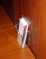 Карман под визитки верт 25мм