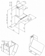 Кухонная вытяжка MAUNFELD London 60 слоновая кость фото 2