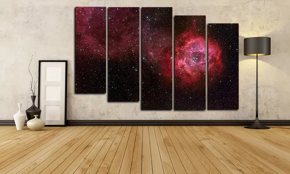 Модульная картина "Звездное полотно"