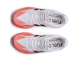 Кроссовки для бега женские New Balance Fuelcell SuperComp Elite v5 W Бело-Коралловые