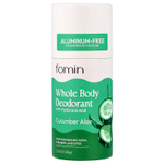 fomin, дезодорант для всего тела, без алюминия, огурец и алоэ, 50 г (1,76 унции)